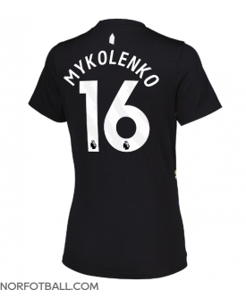 Billige Fotballdrakt Everton Vitaliy Mykolenko #16 Replika Tredjedrakt Dame 2025-26 Kortermet